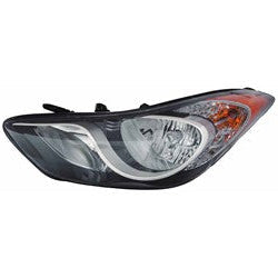 Right Side Headlamp Assembly Composite 2011 - 2013 HYUNDAI ELANTRA  HY2503164 921023X050