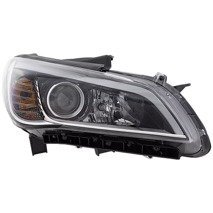 Right Side Headlamp Assembly Composite 2015 - 2017 HYUNDAI SONATA CAPA HY2503183C 92102C2000