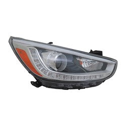Right Side Headlamp Assembly Composite 2014 - 2017 HYUNDAI ACCENT CAPA HY2503191C 921021R610