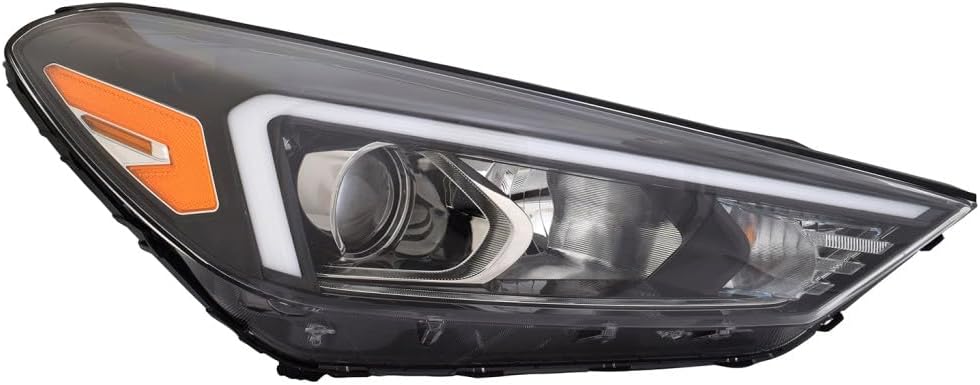 Right Side Headlamp Assembly Composite 2019 - 2021 HYUNDAI TUCSON CAPA HY2503234C 92102D3500