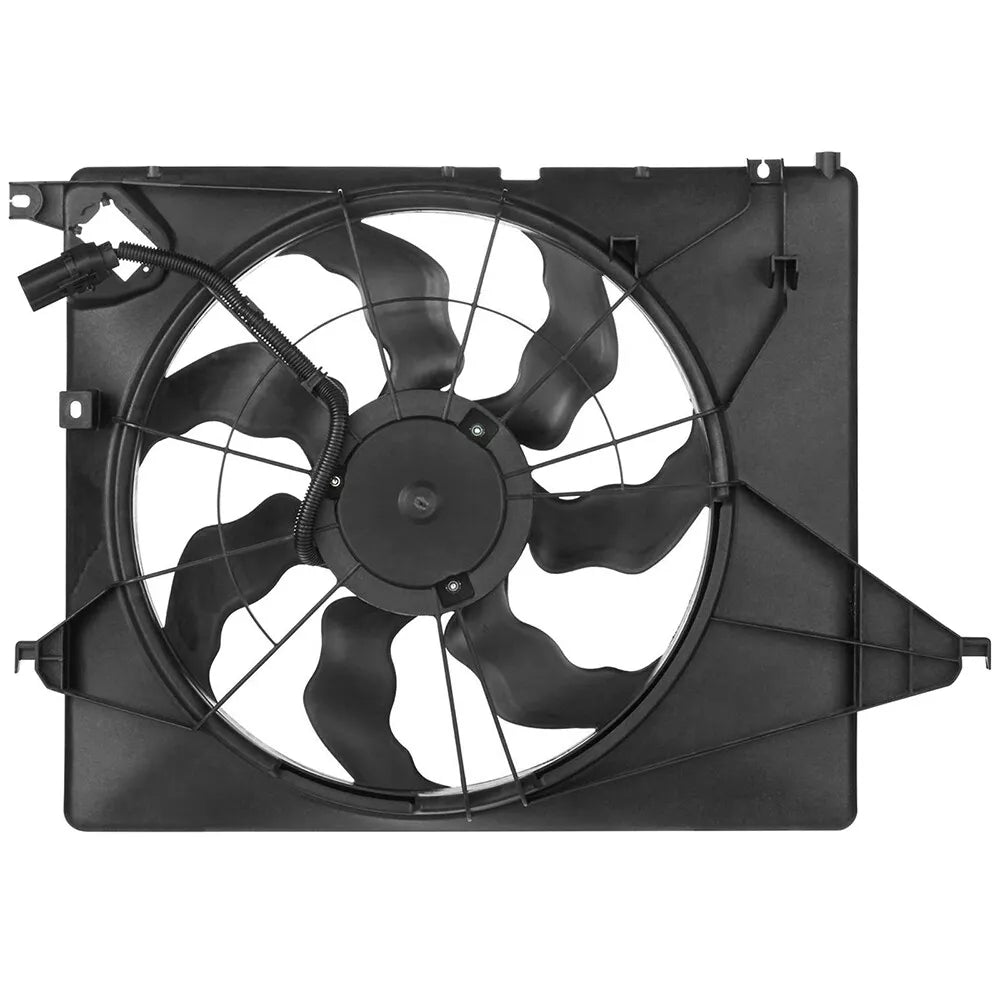 Radiator cooling fan assy 2013 - 2018 HYUNDAI SANTA FE HY3115143 25380B8800