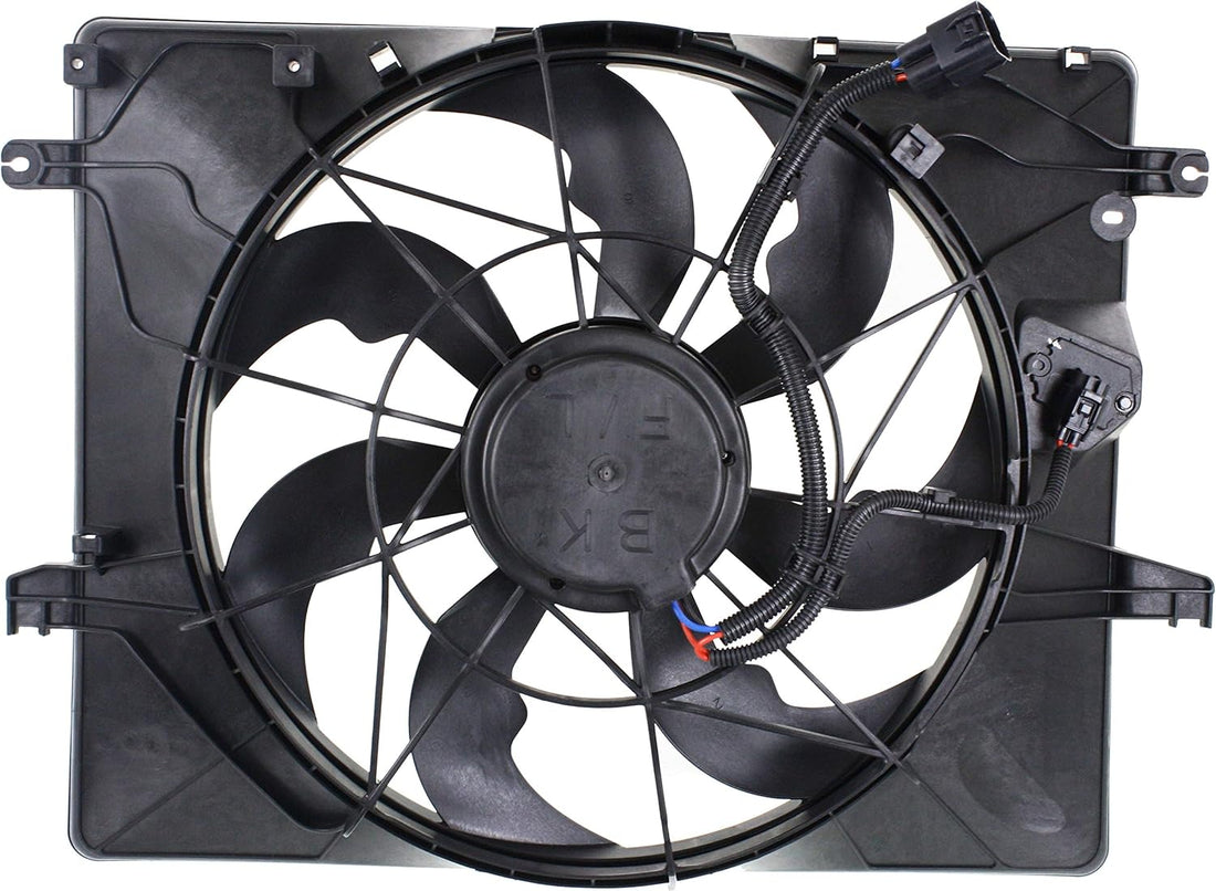 Radiator Cooling Fan Assy 2013 - 2014 HYUNDAI GENESIS COUPE HY3115147 253802M500