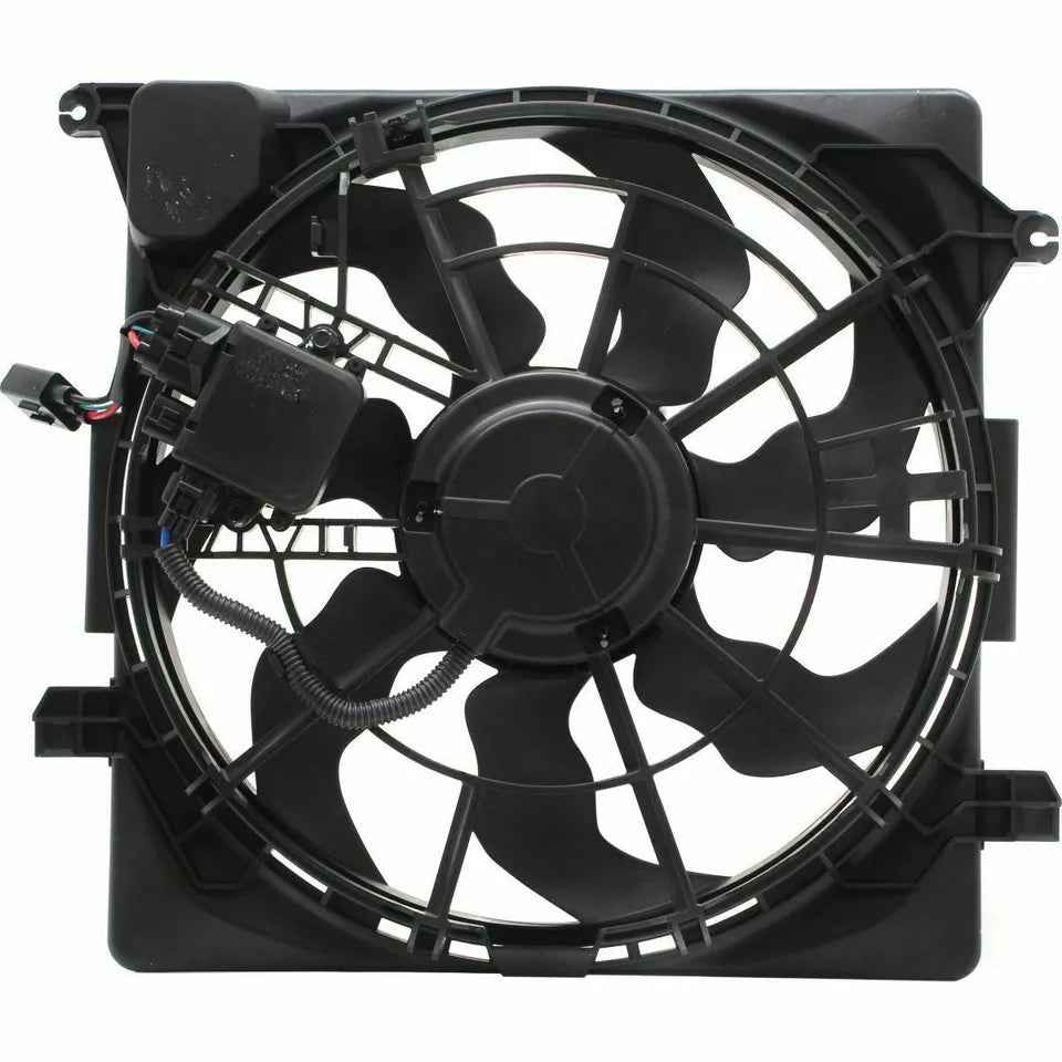 Radiator Cooling Fan Assy 2016 - 2021 HYUNDAI TUCSON HY3115154 25380D3100