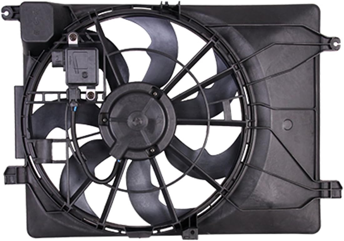 Radiator Cooling Fan Assy 2016 - 2021 HYUNDAI TUCSON HY3115155 25380D3600