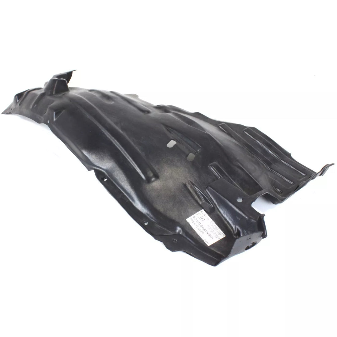 Protector contra salpicaduras del guardabarros delantero izquierdo 2003 - 2004 INFINITI G35 IN1250109 63843AC100
