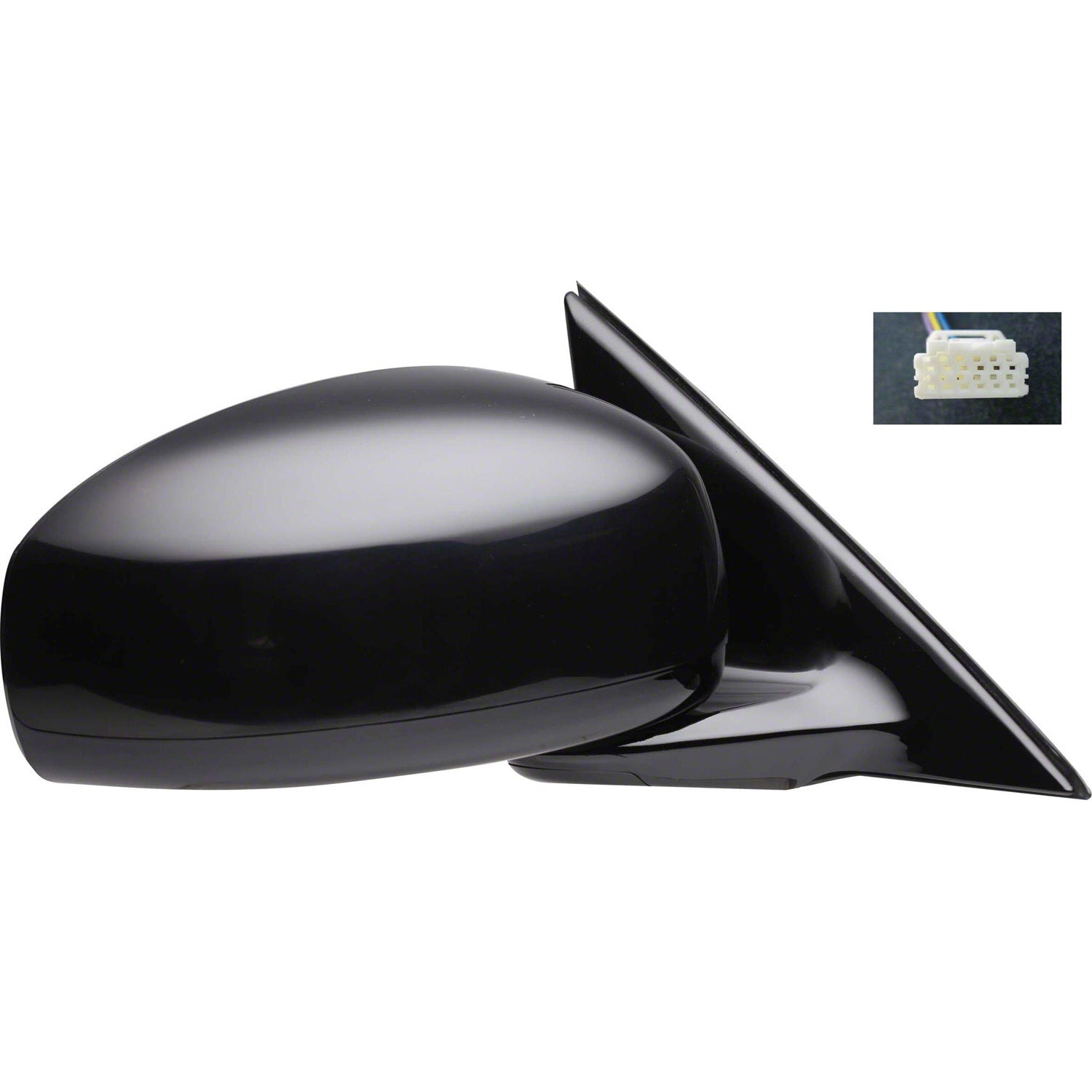 Right Side Mirror outside rear view 2007 - 2008 INFINITI G35  IN1321125 963011NA2A-PFM