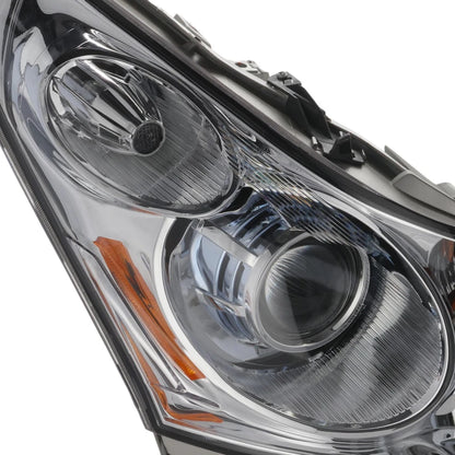 Head Lamp Right Side Assembly 2007 - 2008 INFINITI G35 CAPA IN2503137C 26010JK60C
