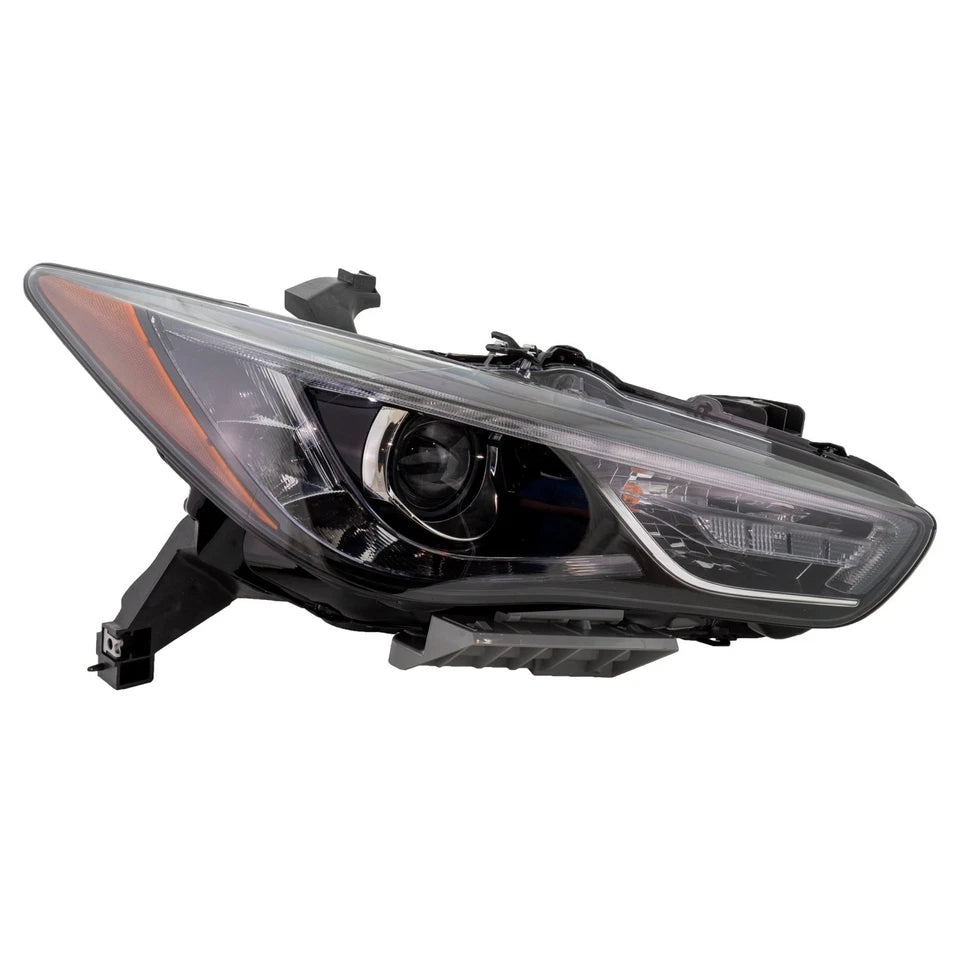 Head Lamp Right Side Assembly 2017 - 2018 INFINITI QX60 CAPA IN2503175C 260109NF0D