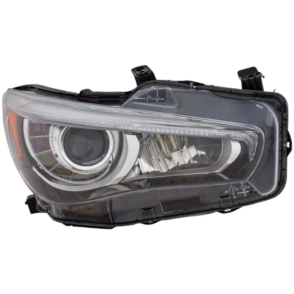 Head Lamp Right Side Assembly 2018 - 2023 INFINITI Q50 CAPA IN2503179C 260106HH7A