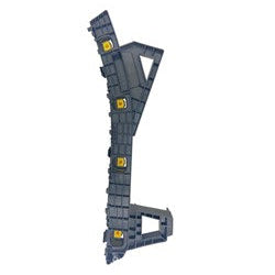 Soporte tapa parachoques trasero izquierdo 2022 - 2023 KIA FORTE KI1142124 86651M7EB0