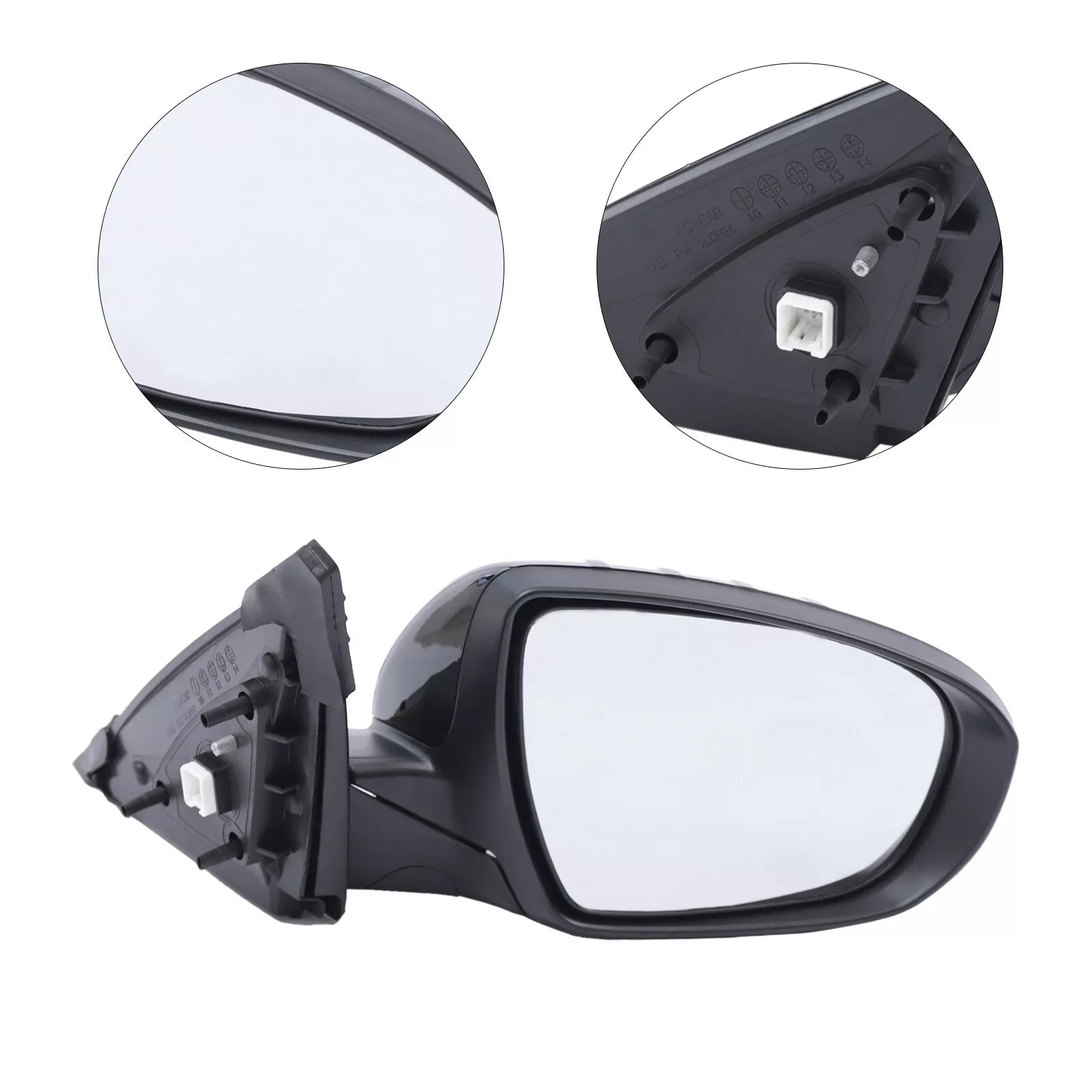 Right Side Mirror outside rear view 2011 - 2013 KIA OPTIMA  KI1321152 876202T110