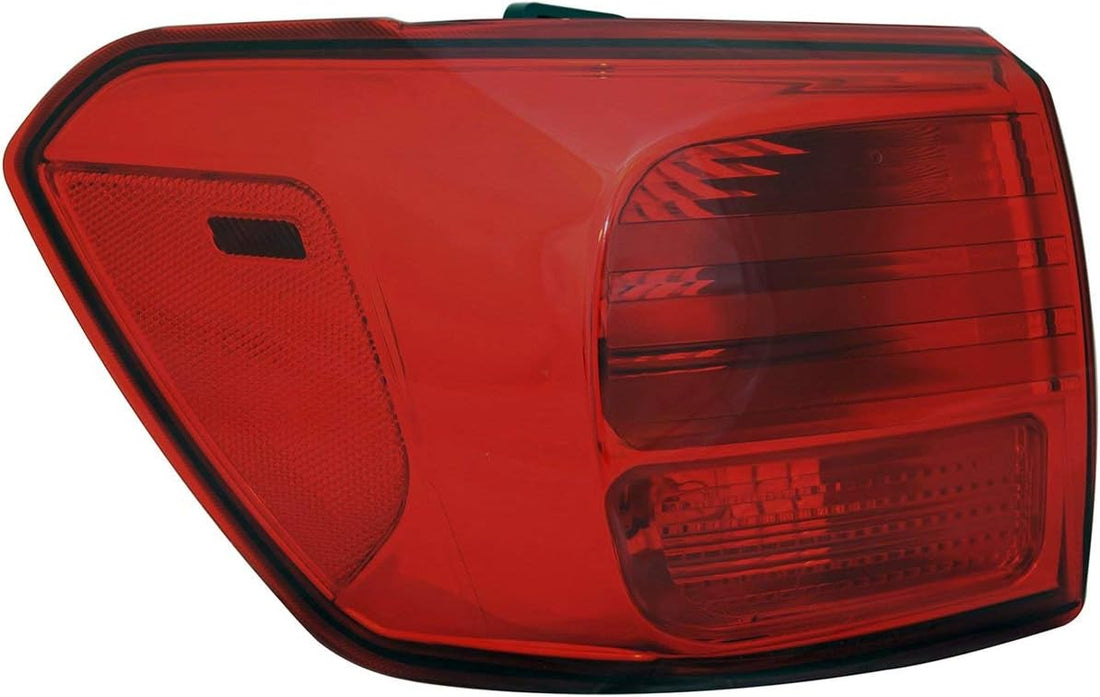 Left Side Taillamp assy outer 2016 - 2018 KIA SEDONA CAPA KI2804144C 92401A9420