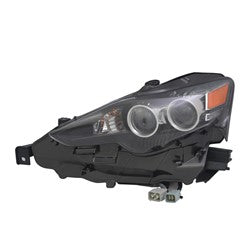 Left Side Headlamp Lens &amp; Housing 2014 - 2016 LEXUS IS350 CAPA LX2518141C 8118553751