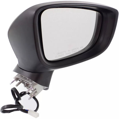 Right Side Mirror outside rear view 2014 - 2016 MAZDA 3  MA1321181 BHN969121E-PFM
