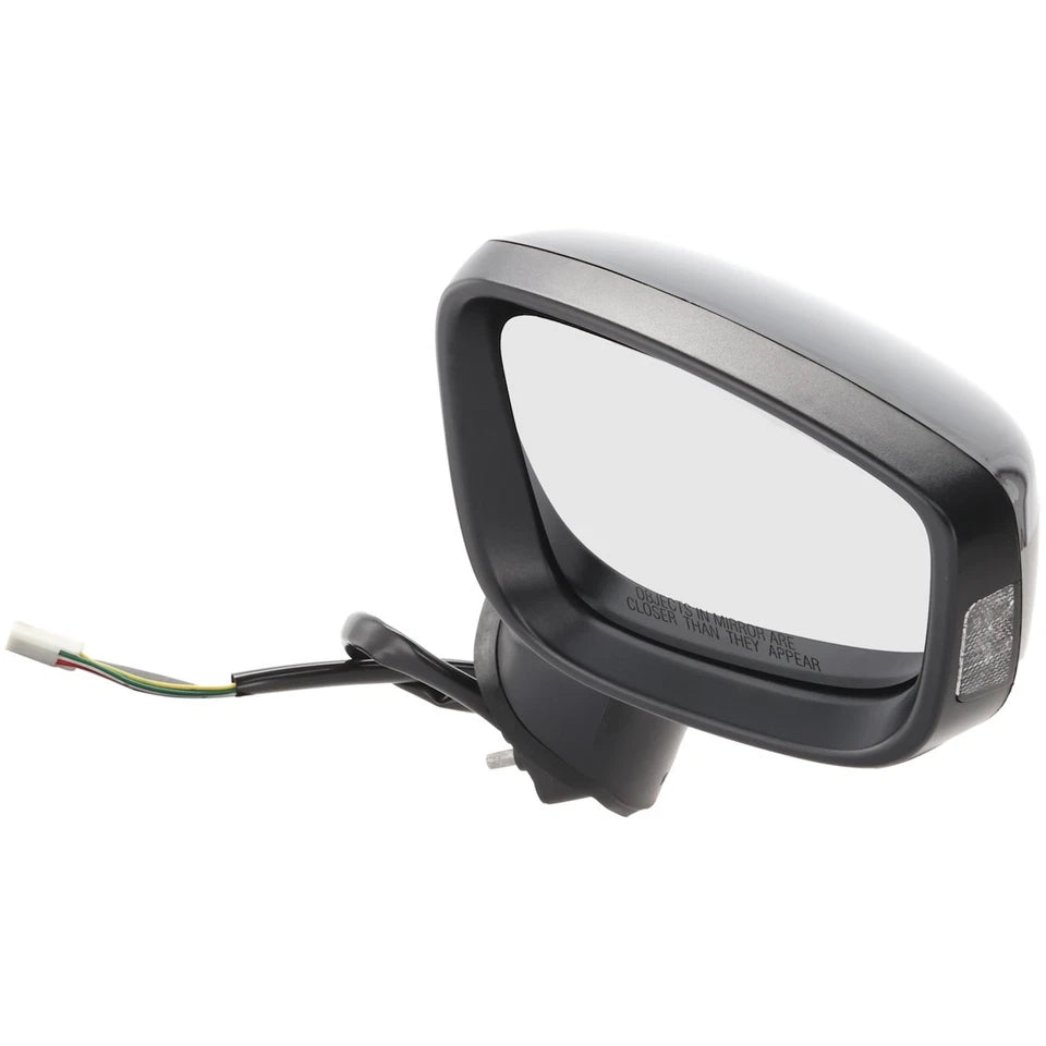 Right Side Mirror outside rear view 2014 - 2016 MAZDA 3 MA1321179 BHS269121E-PFM