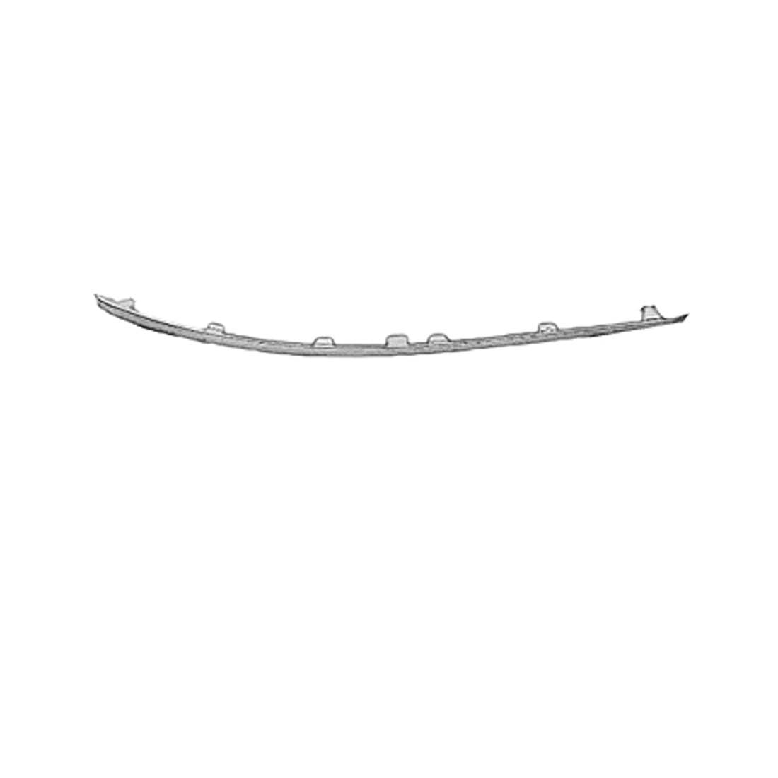 Left Side Front bumper impact strip 2011 - 2013 MERCEDES-BENZ E350  MB1058119 2128850321