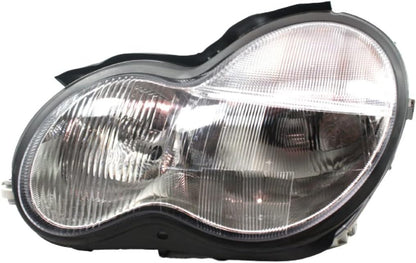Left Side Headlamp assy composite 2001 - 2004 MERCEDES-BENZ C240  MB2502118 2038200961
