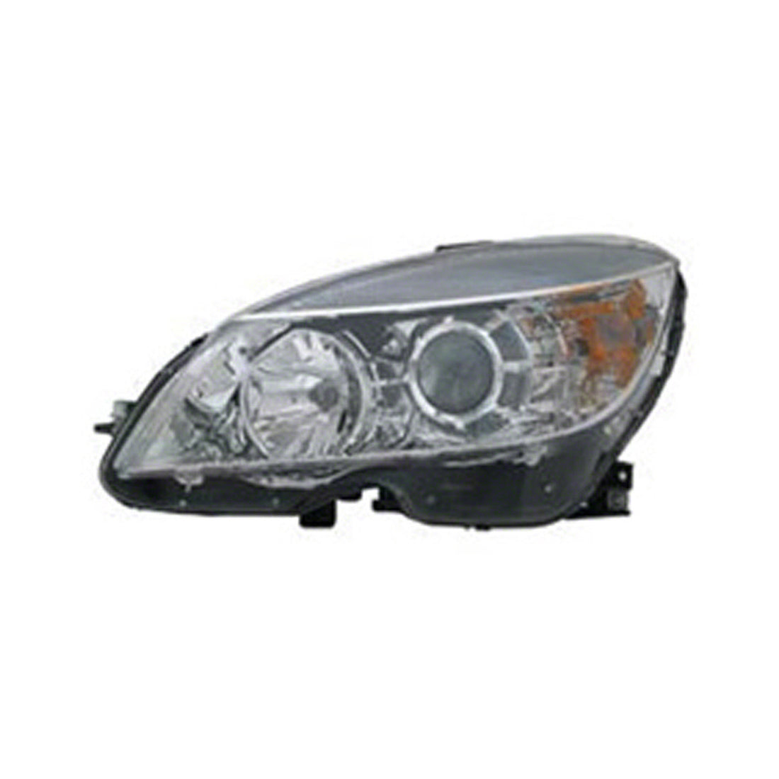 Left Side Headlamp assy composite 2008 - 2009 MERCEDES-BENZ C230  MB2502163C 204906550380