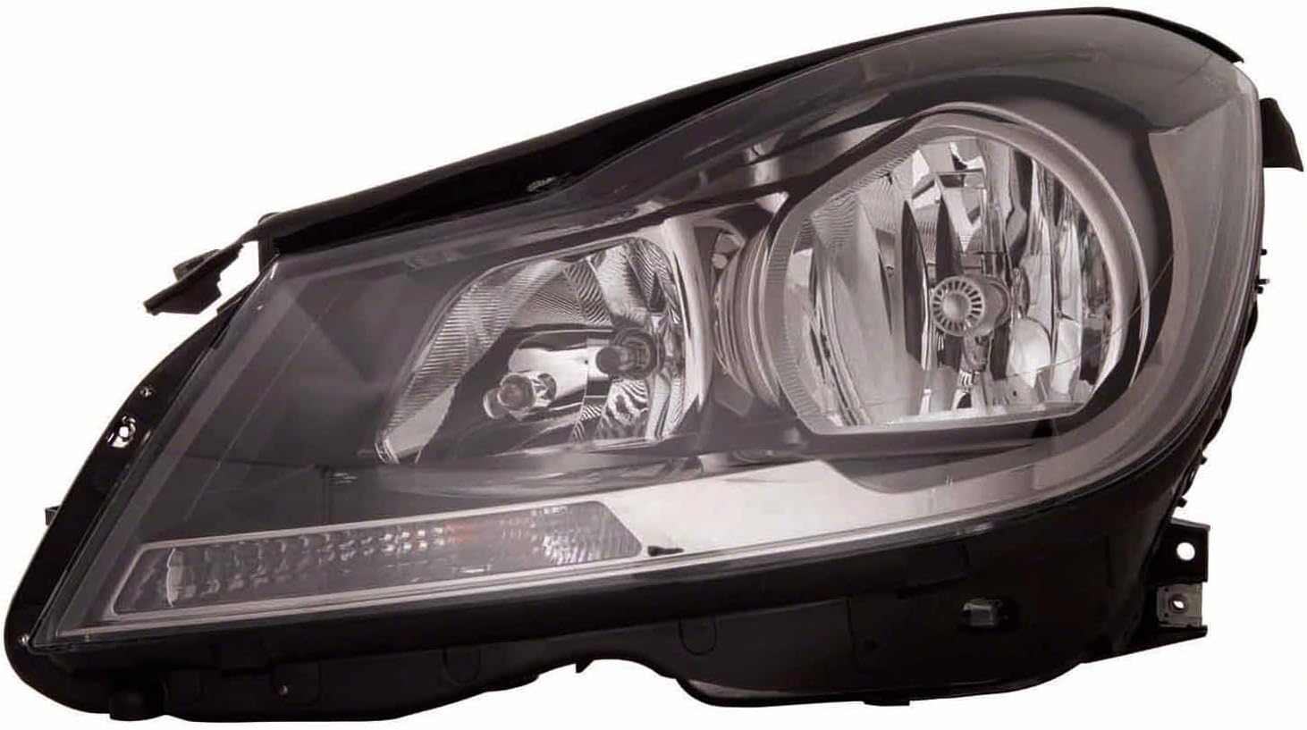 Left Side Headlamp Assy Composite 2012 - 2015 MERCEDES-BENZ C250 CAPA MB2502186C 204820995980