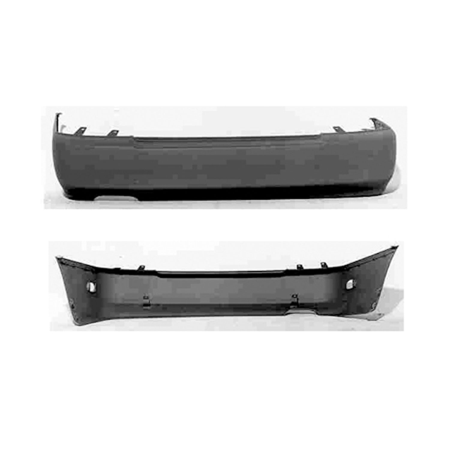 Rear bumper cover 1997 - 2002 MITSUBISHI MIRAGE  MI1100153 MR296318