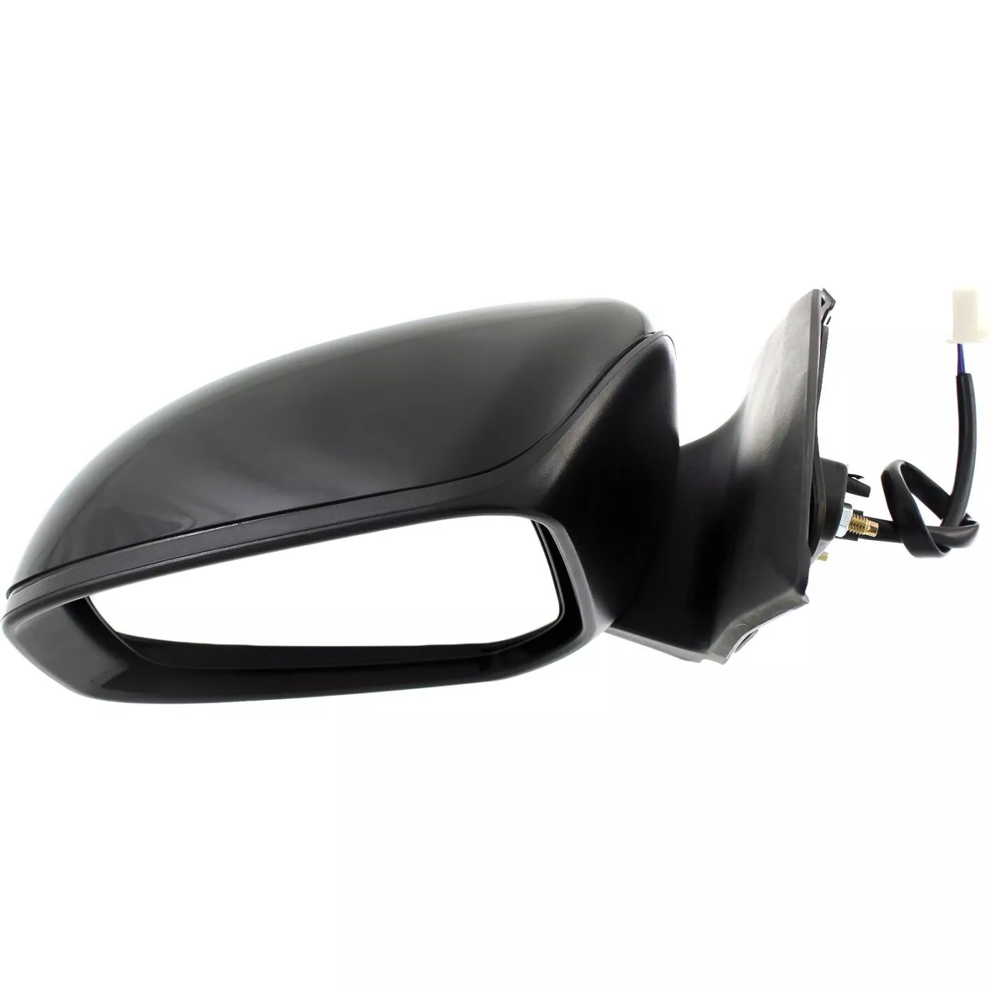 Left Side Mirror outside rear view 2014 - 2022 MITSUBISHI MIRAGE  MI1320149 7632B279-PFM