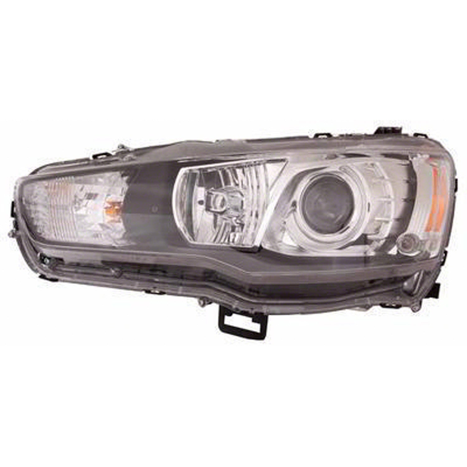 Left Side Headlamp assy composite 2009 - 2015 MITSUBISHI LANCER  MI2502148 8301C363