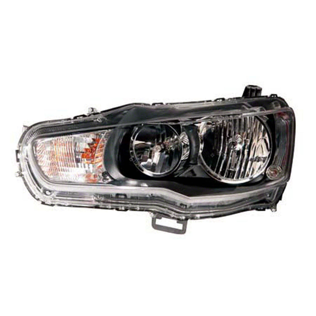 Left Side Headlamp assy composite 2009 - 2017 MITSUBISHI LANCER  MI2502158C 8301C361