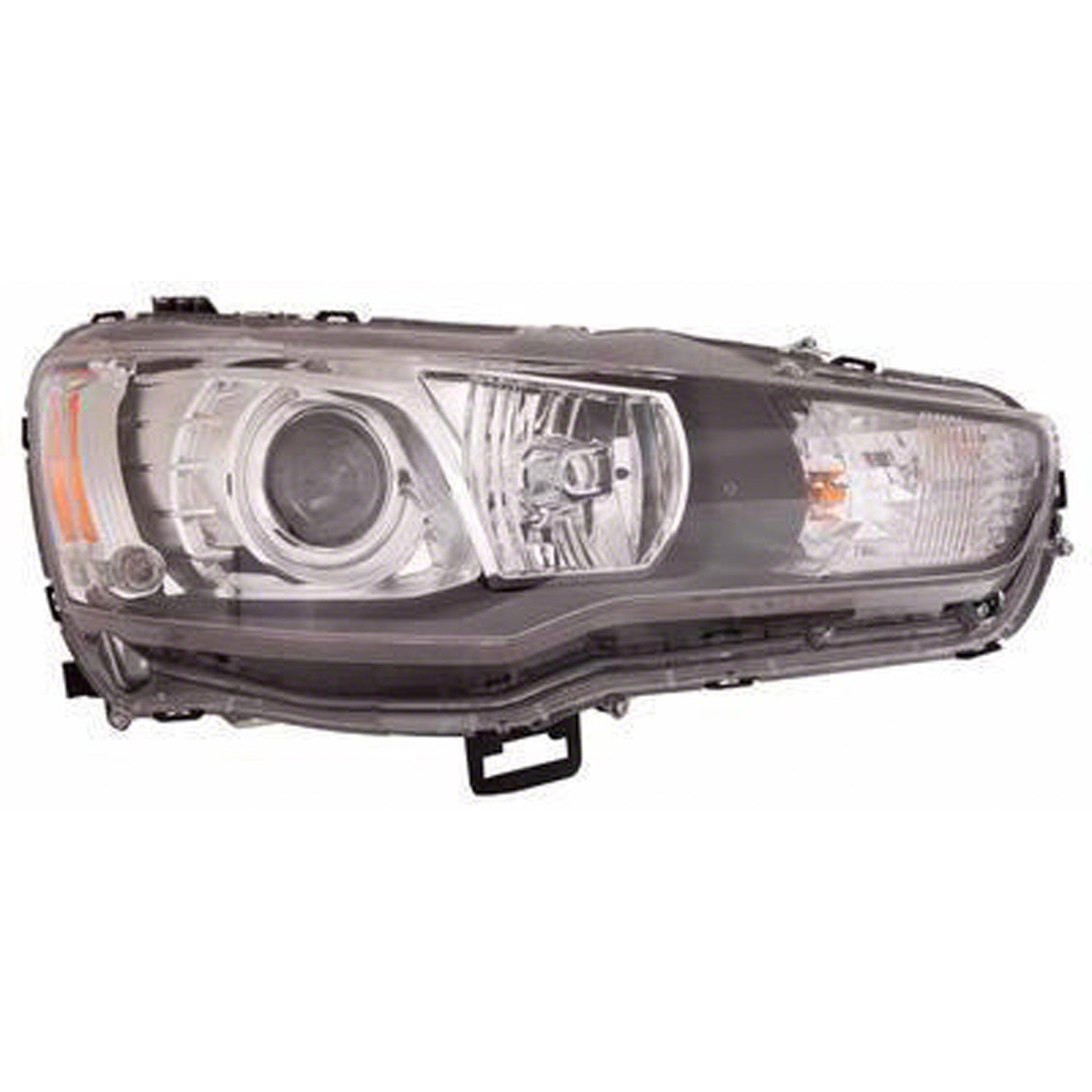 Right Side Headlamp assy composite 2009 - 2014 MITSUBISHI LANCER  MI2503148 8301C364