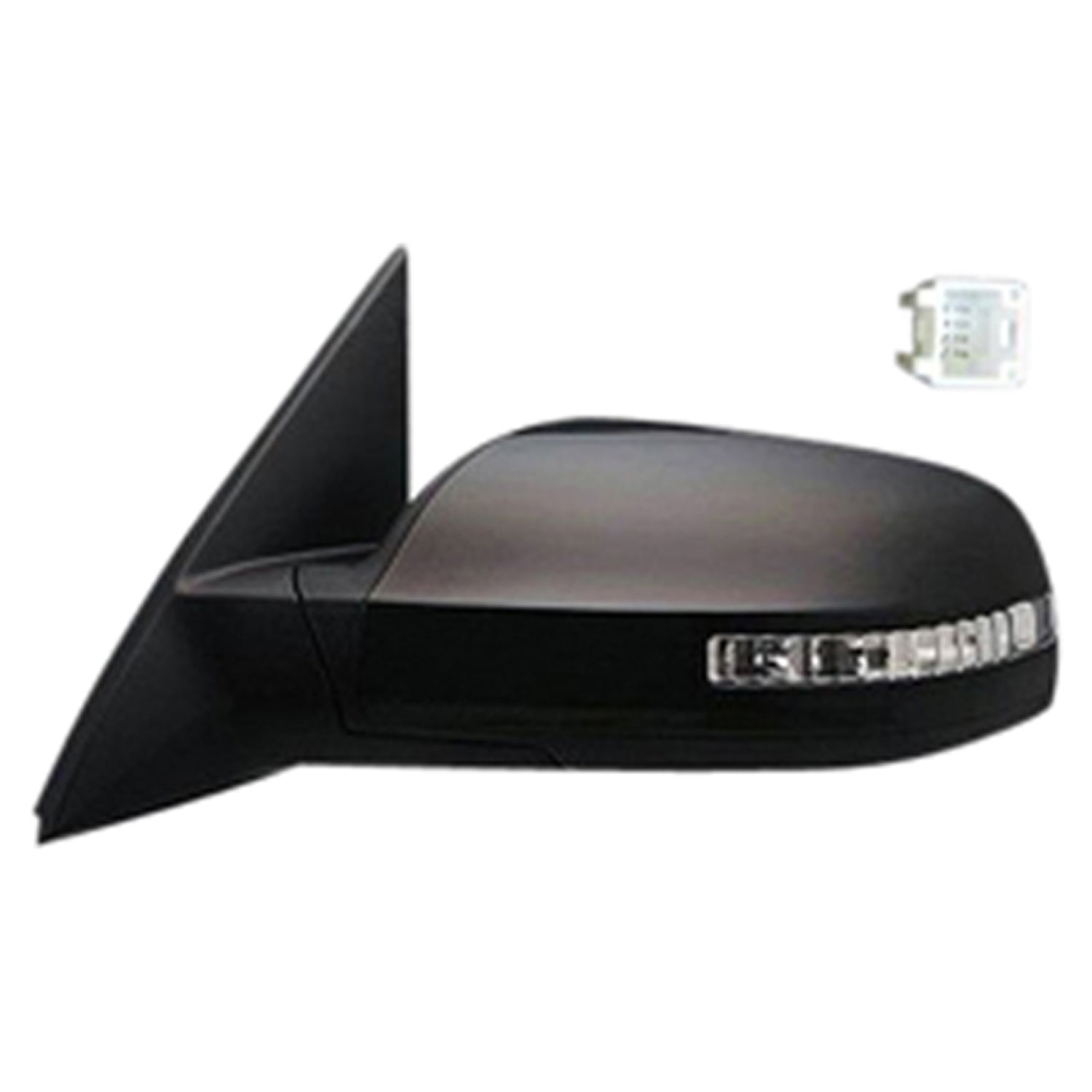 Left Side Mirror outside rear view 2007 - 2011 NISSAN ALTIMA  NI1320164 96302JA04C