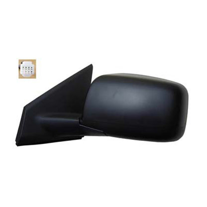 Left Side Mirror outside rear view 2008 - 2013 NISSAN ROGUE  NI1320236 96302JM200-PFM