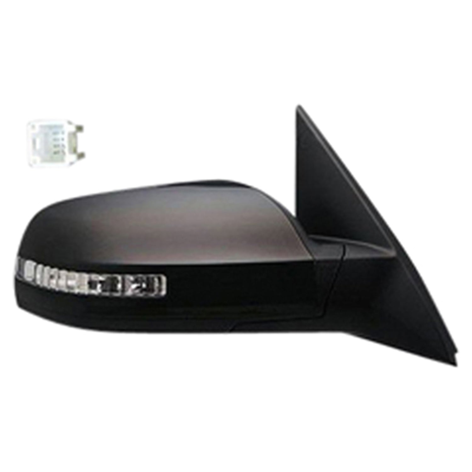 Right Side Mirror outside rear view 2007 - 2011 NISSAN ALTIMA  NI1321164 96301JA04C