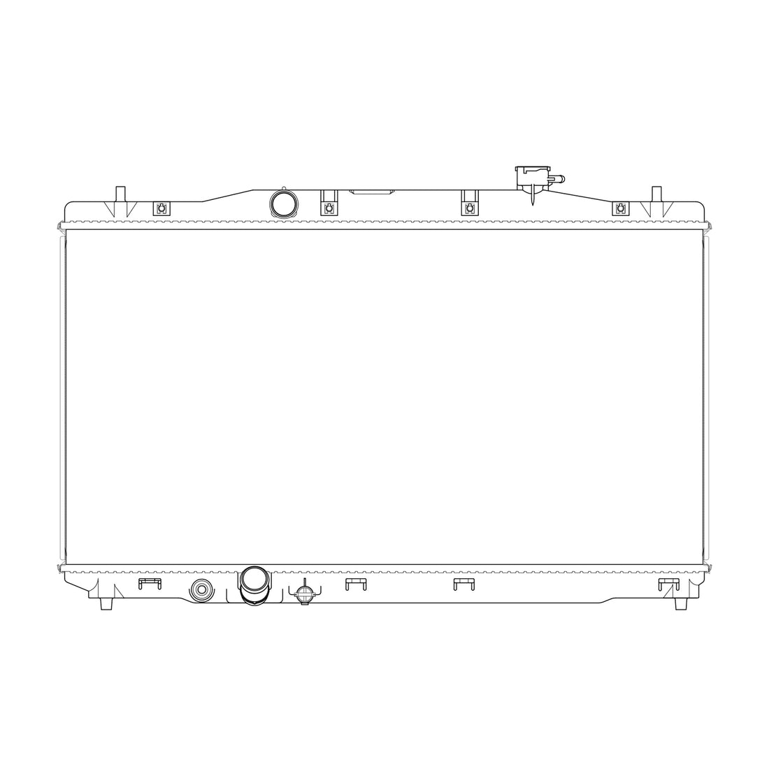 Radiator assembly 2018 - 2022 HONDA ACCORD  RAD13673 190106A0A01