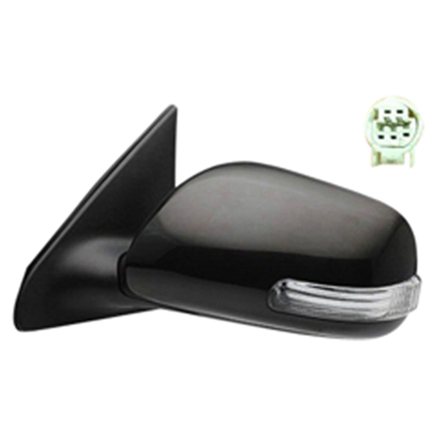 Left Side Mirror outside rear view 2008 - 2014 SCION xD  SC1320104 8794052420-PFM