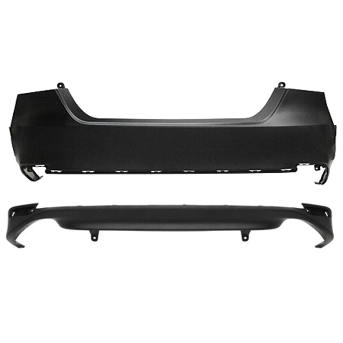 Rear bumper cover 2018 - 2022 TOYOTA CAMRY  TO1100344 521590X913-PFM