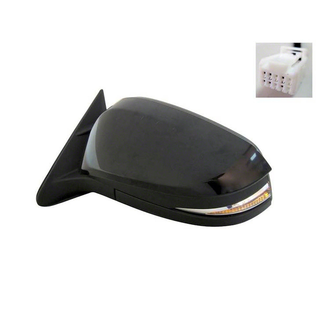 Left Side Mirror outside rear view 2014 - 2019 TOYOTA HIGHLANDER  TO1320317 879400E130-PFM
