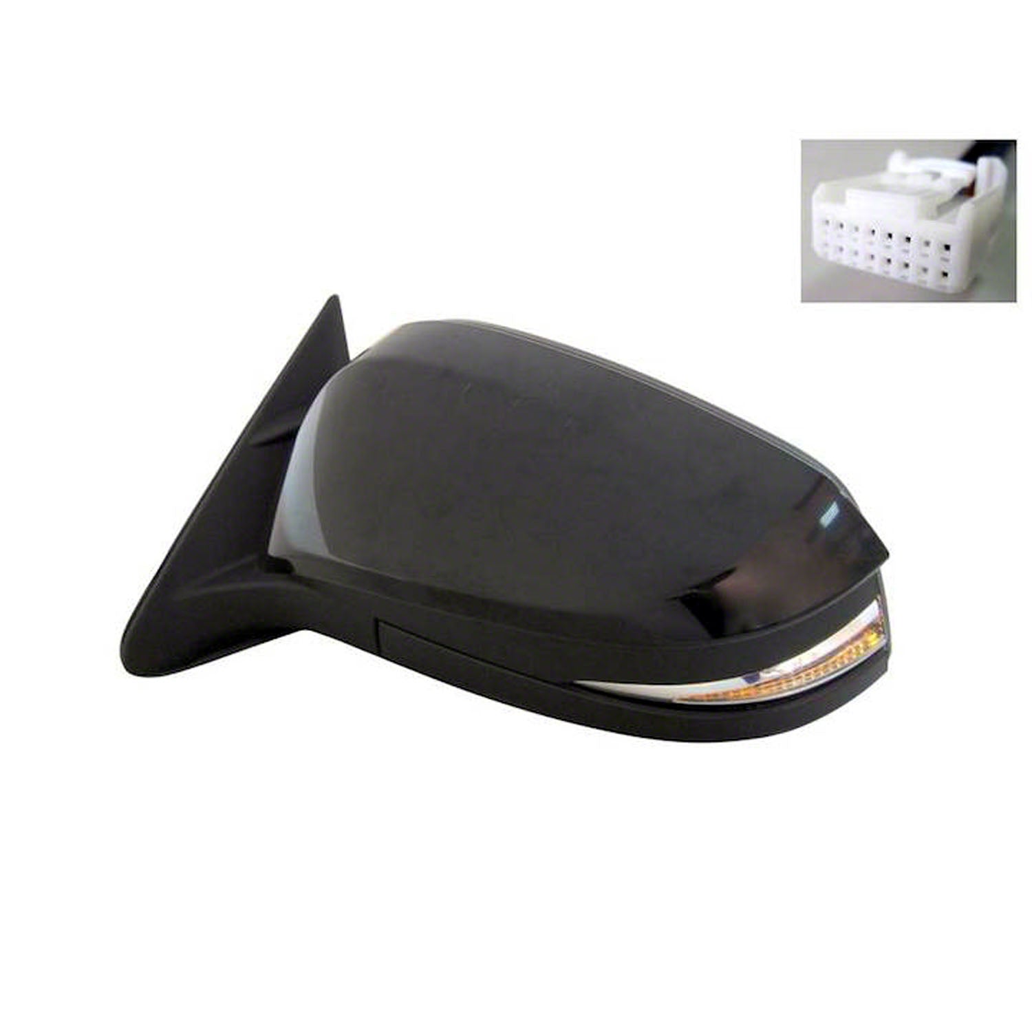 Left Side Mirror outside rear view 2014 - 2016 TOYOTA HIGHLANDER CAPA TO1320318C 879400E140-PFM