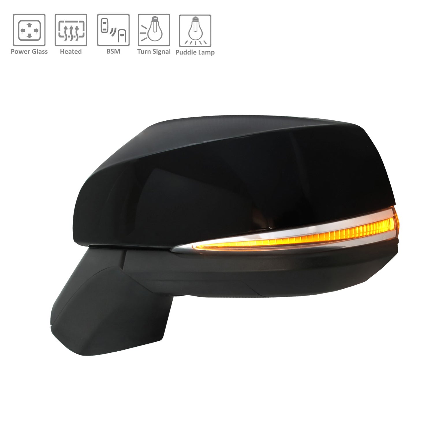 Left Side Mirror outside rear view 2019 - 2021 TOYOTA RAV4  TO1320385 879400R281C0