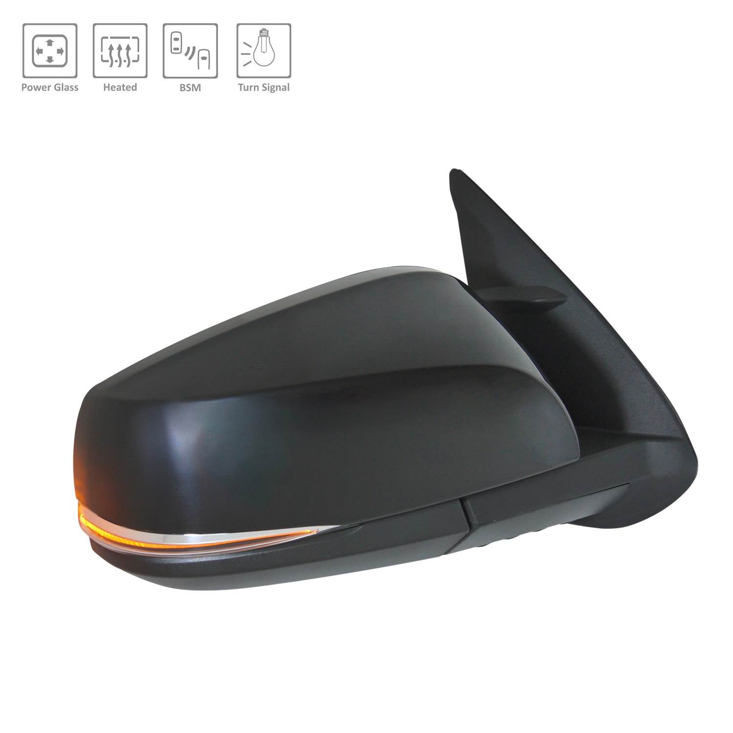 Right Side Mirror outside rear view 2016 - 2023 TOYOTA TACOMA  TO1321350 8791004240-PFM