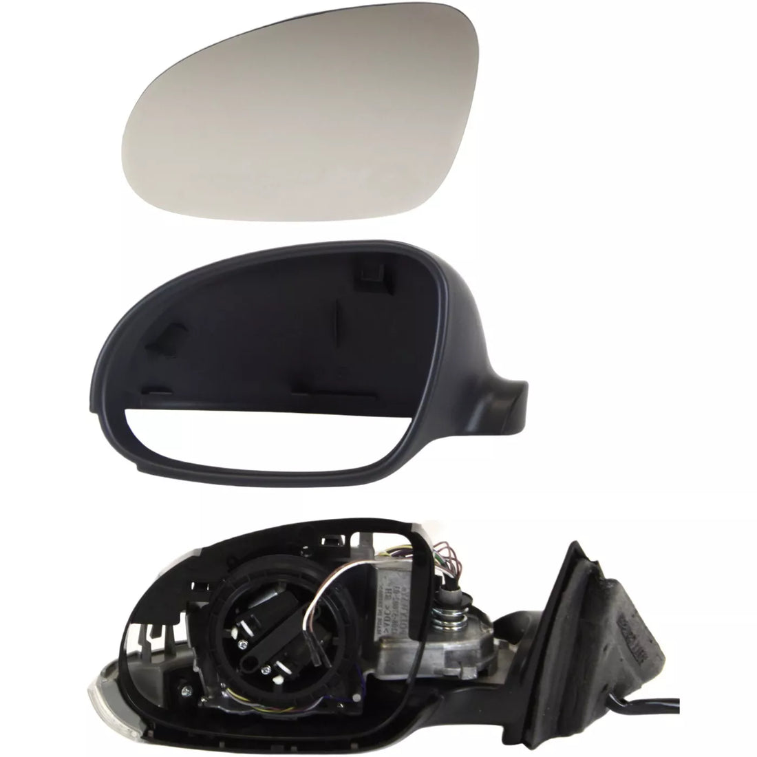 Left Side Mirror outside rear view 2001 - 2005 VOLKSWAGEN PASSAT  VW1320130 3B1857507AA01C-PFM 3B1857507L0