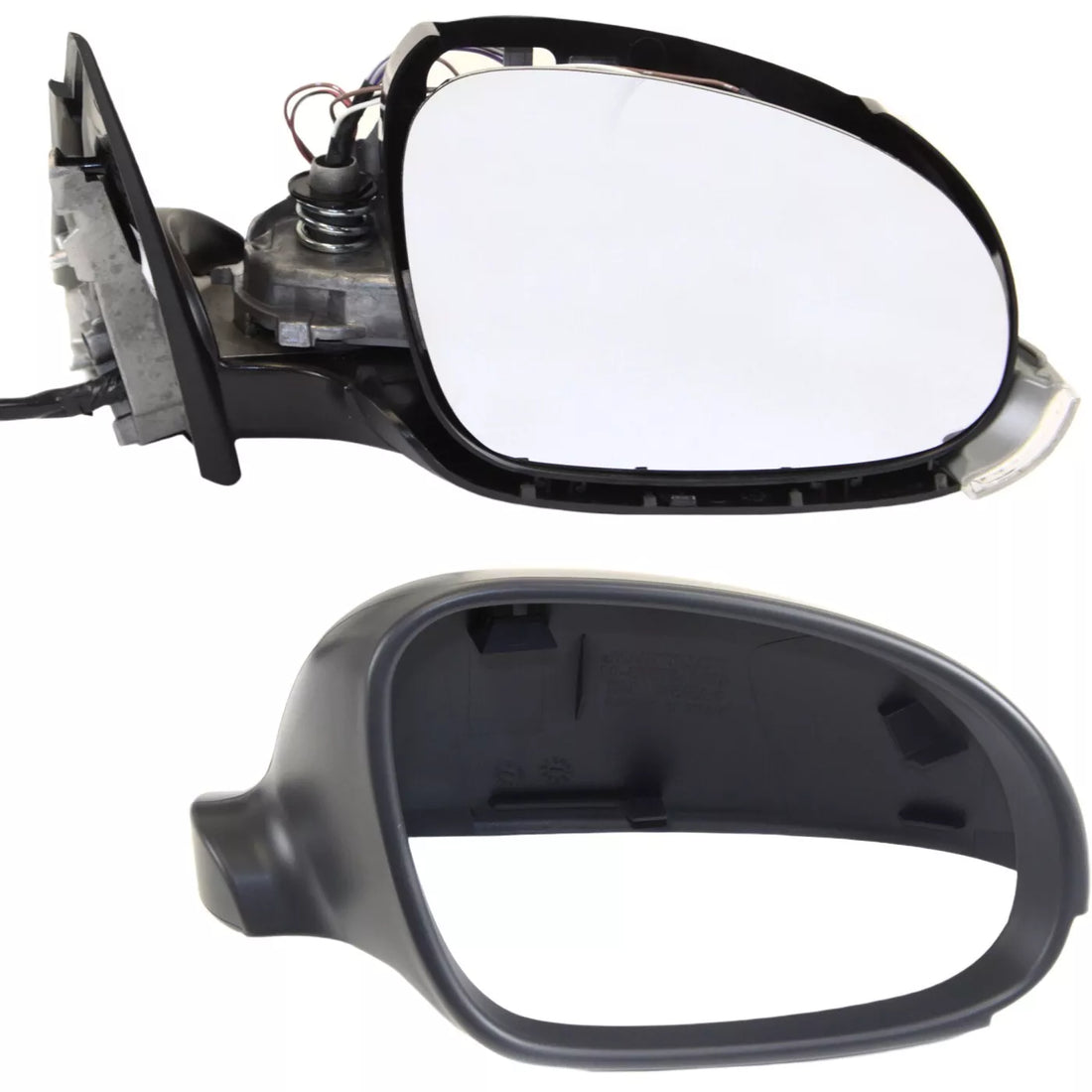 Right Side Mirror outside rear view 2001 - 2005 VOLKSWAGEN PASSAT  VW1321129 3B1857508BB01C-PFM 3B1857508AF-PFM