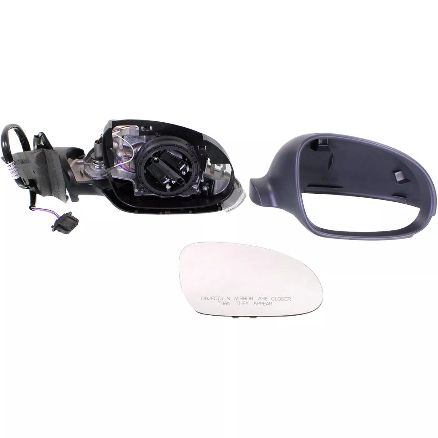 Right Side Mirror outside rear view 2003 - 2005 VOLKSWAGEN PASSAT  VW1321138 3B1857508AT01C-PFM 3B1857508AB