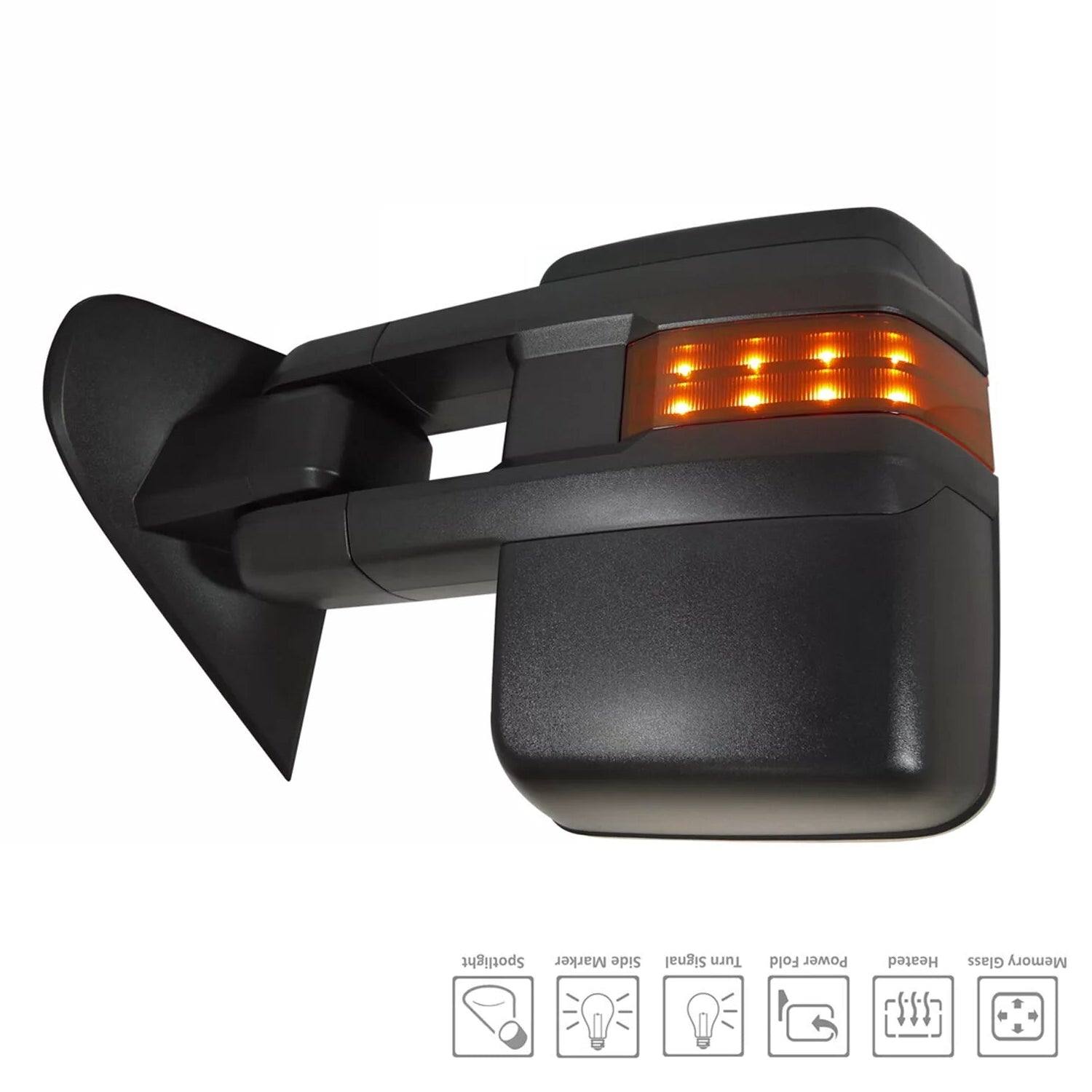 Right Side Power Door Mirror 2015 - 2019 Chevrolet Silverado 1500 GM1321565 84228900