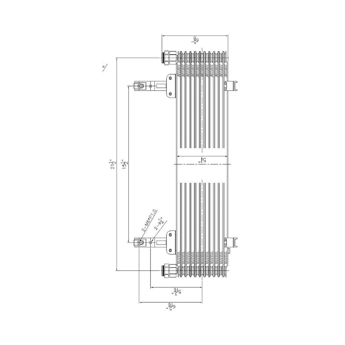 Transmission cooler assembly 2011 - 2014 CHEVROLET SILVERADO 2500 HD  GM4050114 22819356
