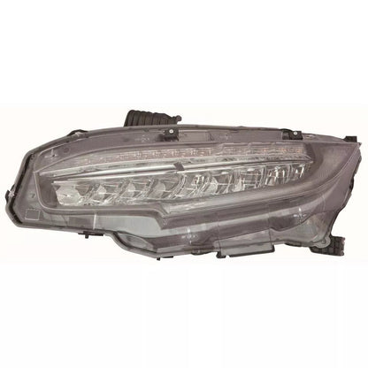 Right Side Headlamp assy composite 2016 - 2021 HONDA CIVIC CAPA HO2503176C 33100TBAA11