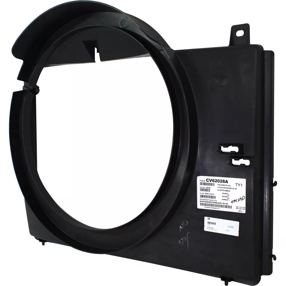 Radiator fan shroud 2004 - 2007 BUICK RAINIER  GM3110151 15170459