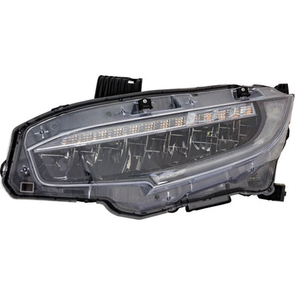 Left Side Headlamp assy composite 2019 - 2019 HONDA CIVIC  HO2502195 33150TBAA22 06336TBA305