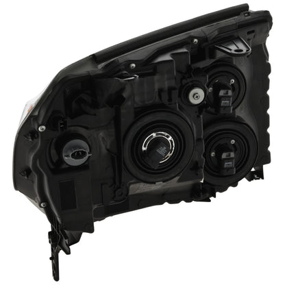 Lente/carcasa del faro delantero izquierdo 2009 - 2011 HONDA PILOT CAPA HO2518125C 33150SZAA01